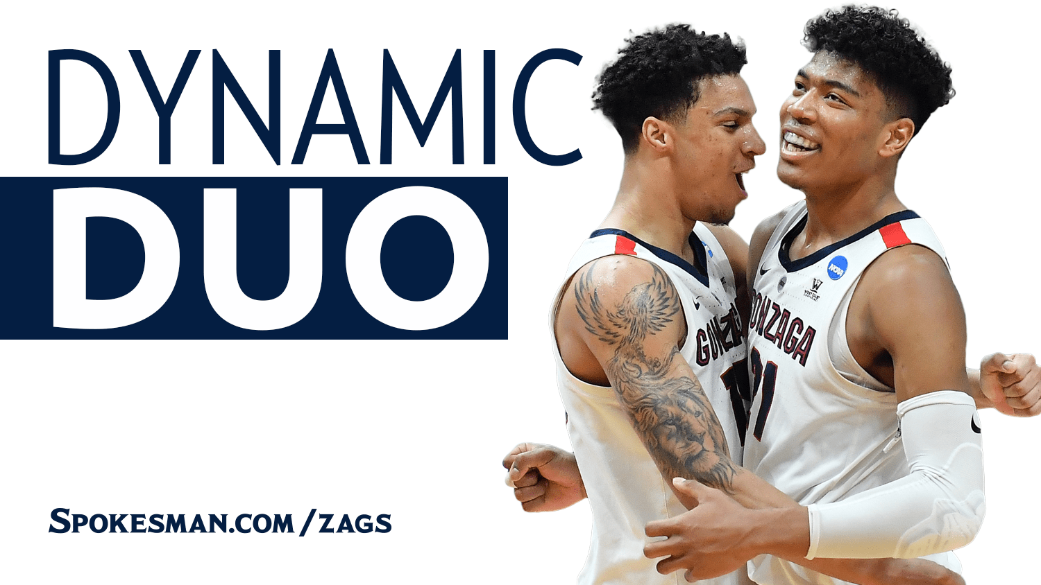 1500x844 Dynamic duo: History awaits Gonzaga, Rui Hachimura, Brandon Clarke