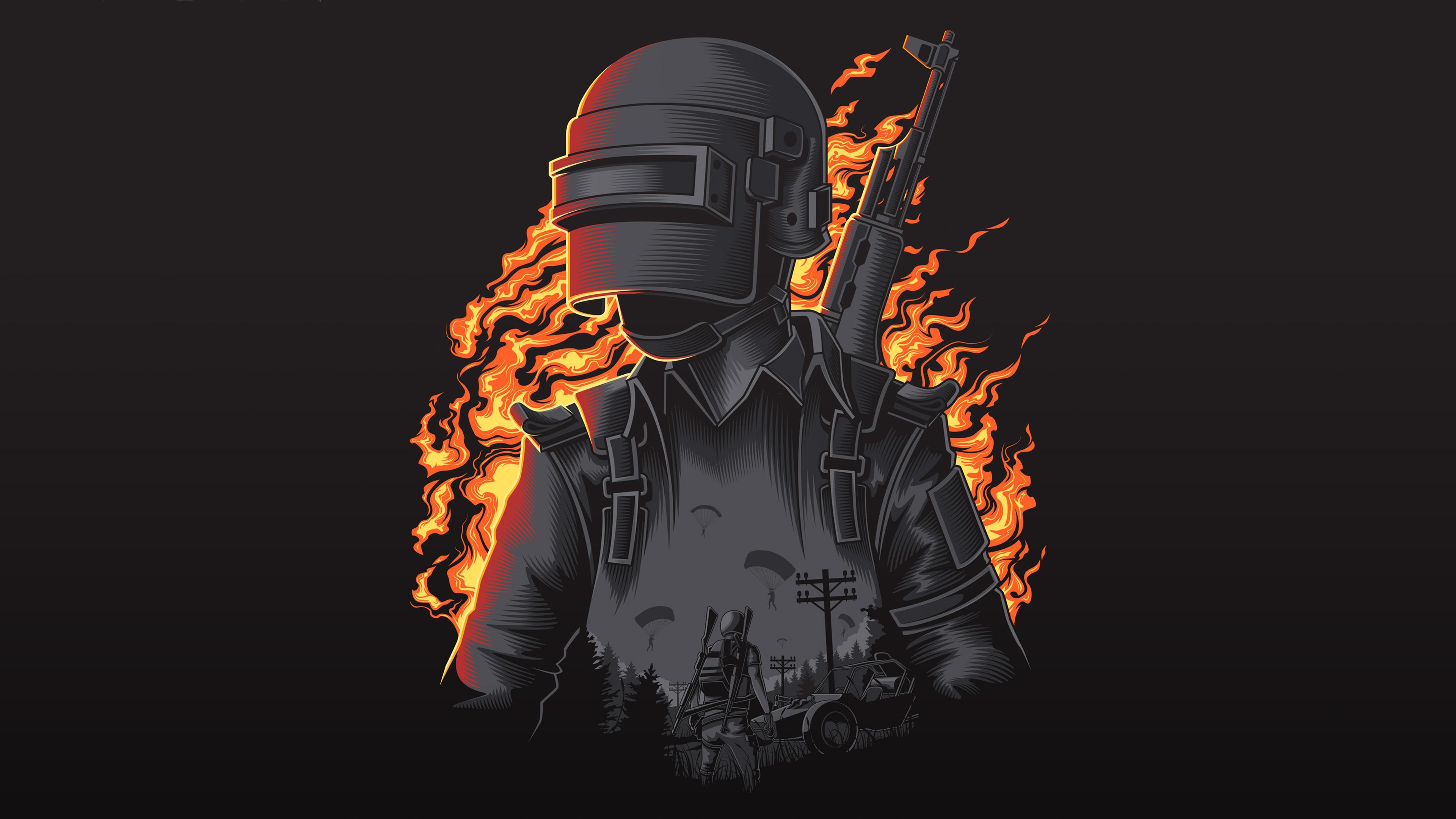 3840x2160 PUBG Conqueror Wallpaper