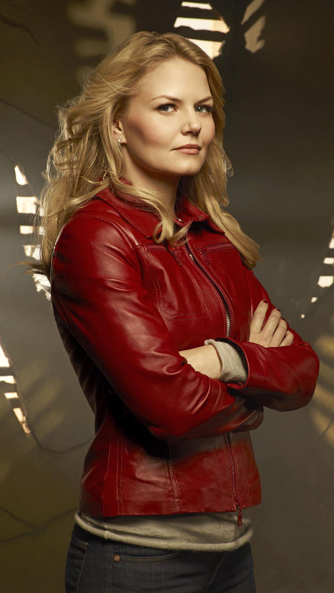1080x1920 Jennifer Morrison in Red htc one wallpaper