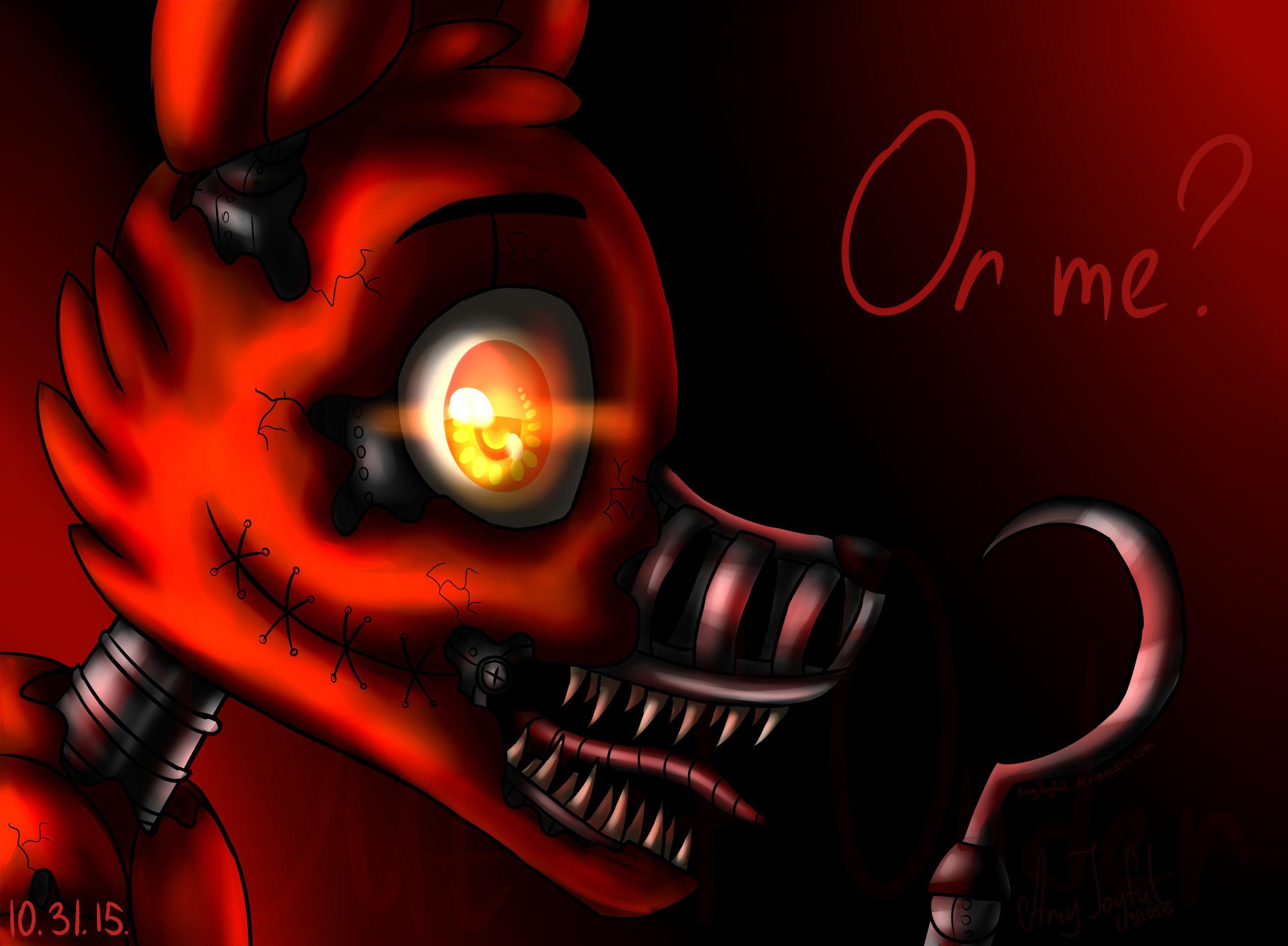 nightmare foxy fnaf world