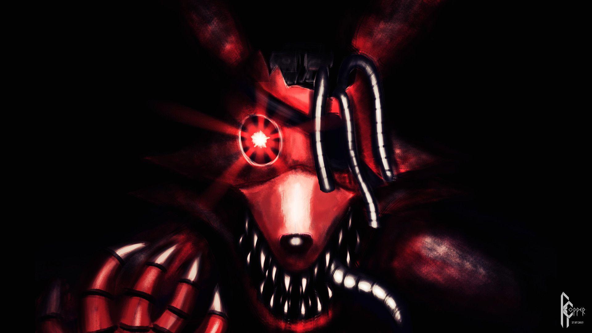 Nightmare foxy sfm Wallpaper by FireFoxysox -- Fur Affinity [dot] net