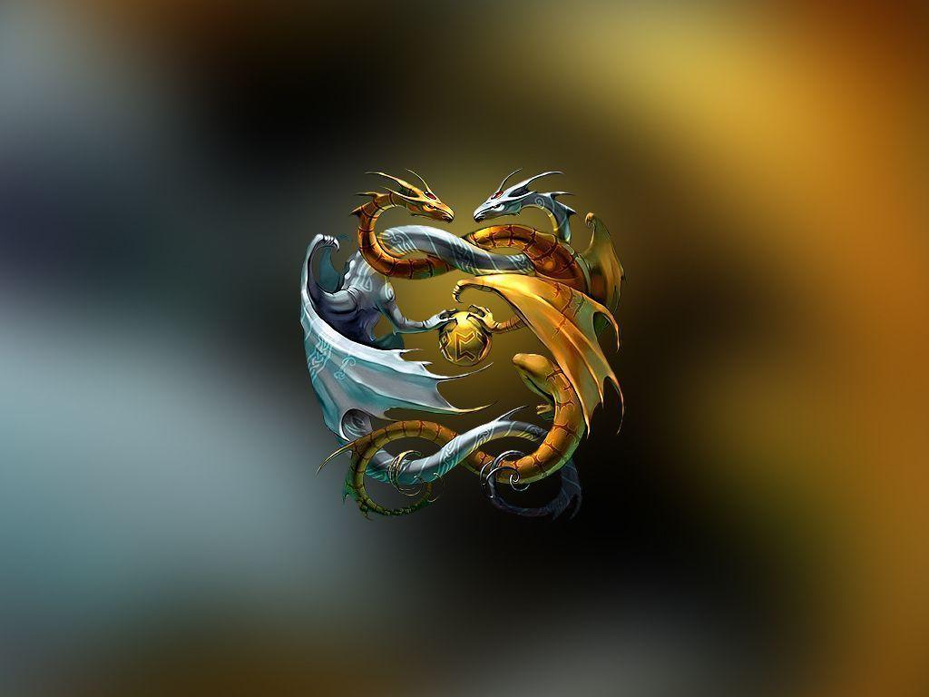 1024x768 Yin And Yang Wallpaper