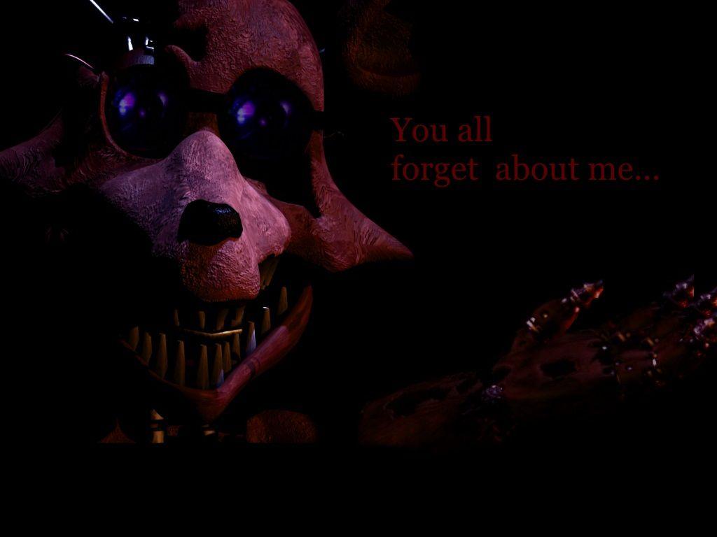 1024x768 Free download Nightmare Foxy FNaF4 FanMade Teaser