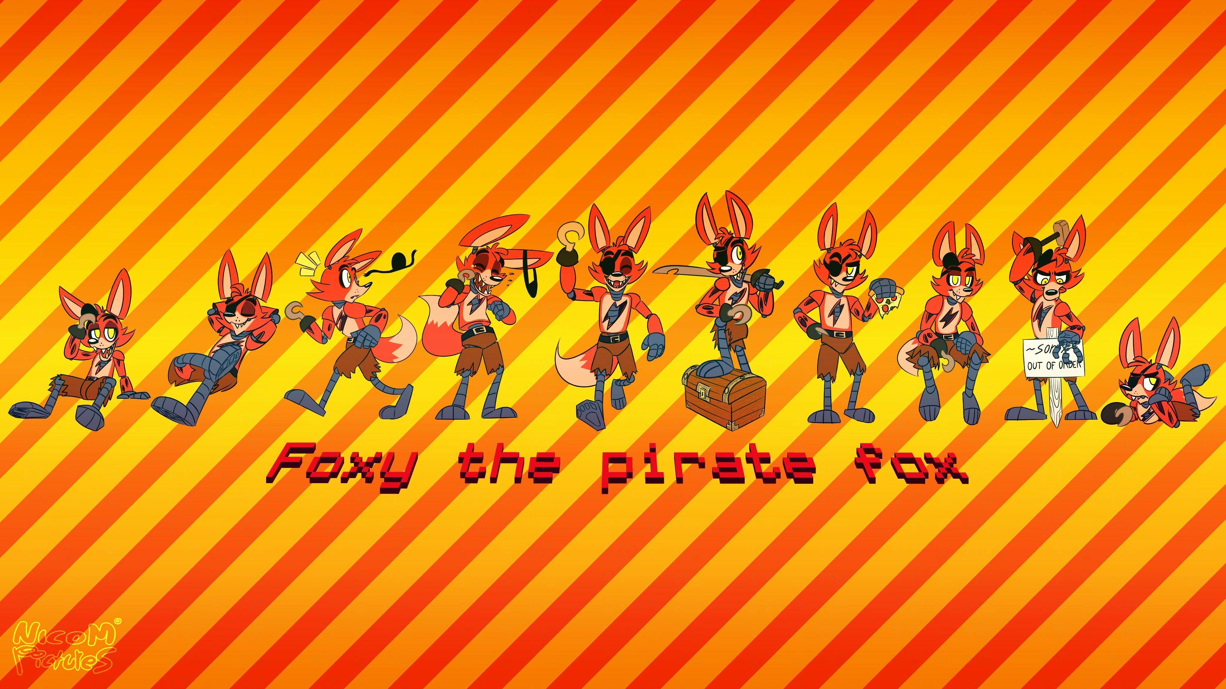 4096x2303 Cute Fnaf Wallpaper Elegant Foxy Wallpaper for You