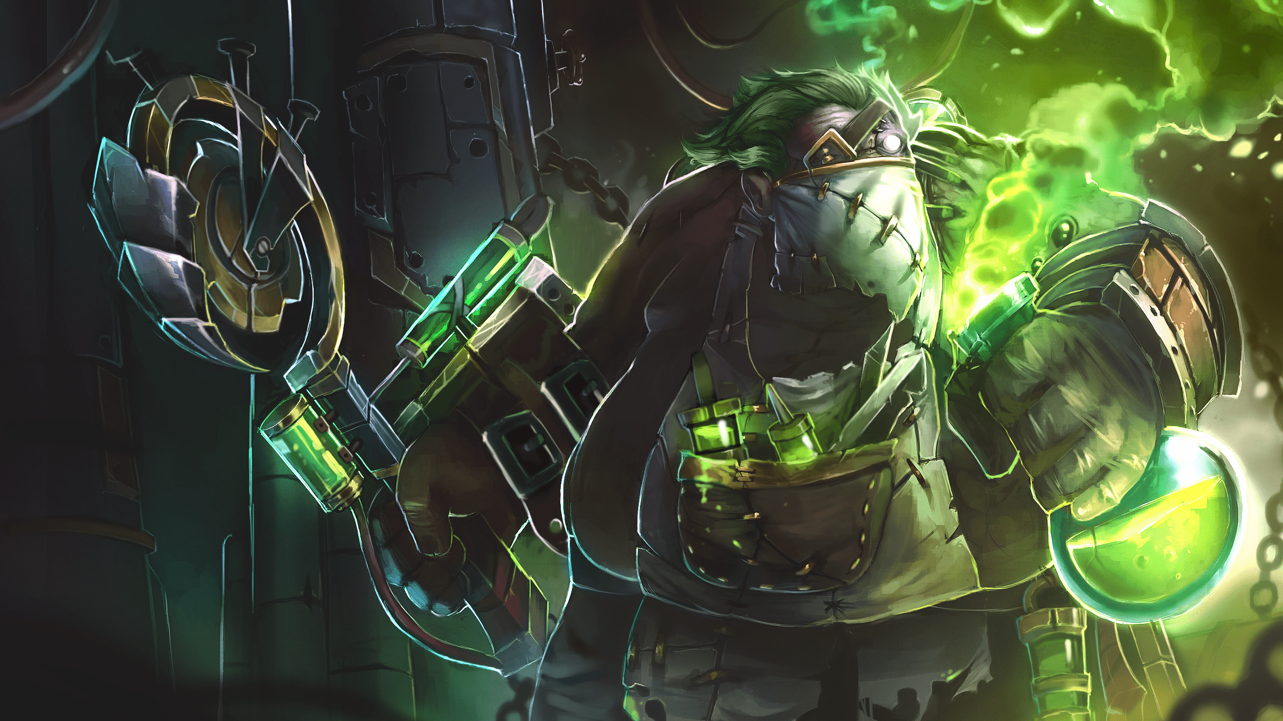 2560x1440 Plague Doctor Wallpaper