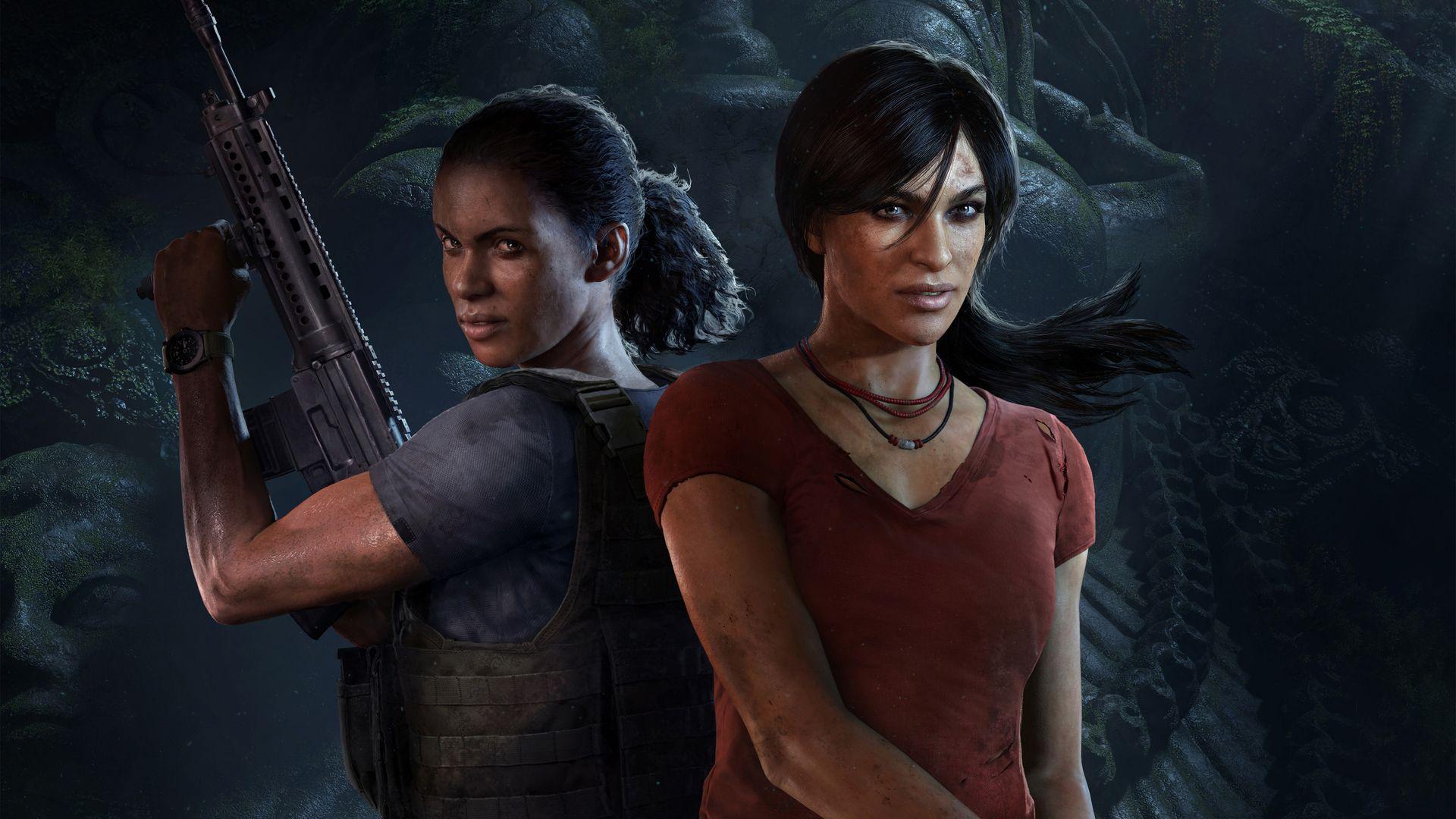 1920x1080 Sisters in arms. Wallpaper from Uncharted: The Lost Legacy