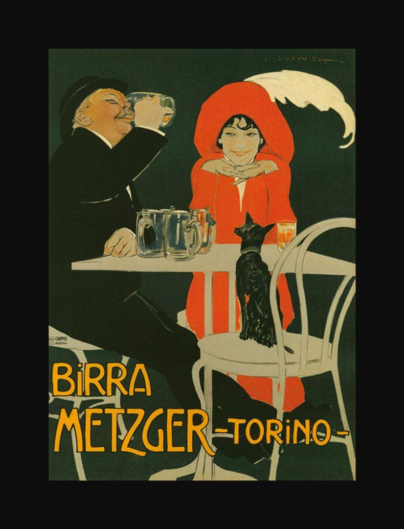 826x1080 Birra Metzger Torino Beer Posters