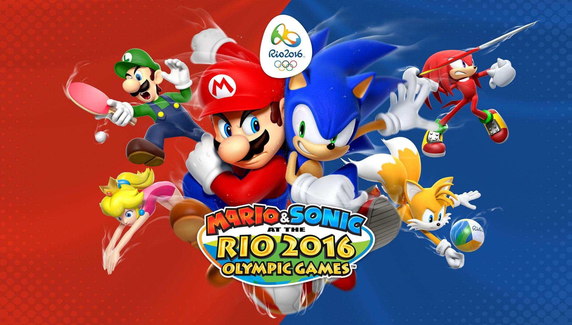 1920x1091 video Games, Artwork, Mario & Sonic At The Rio 2016 Olympic Games
