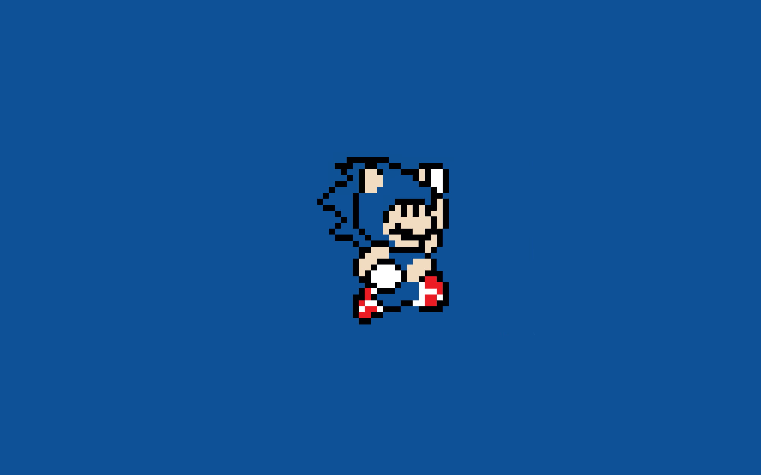 2560x1600 Sonic The Hedgehog 8 Bit Sprite, Super Mario, Sonic The Hedgehog