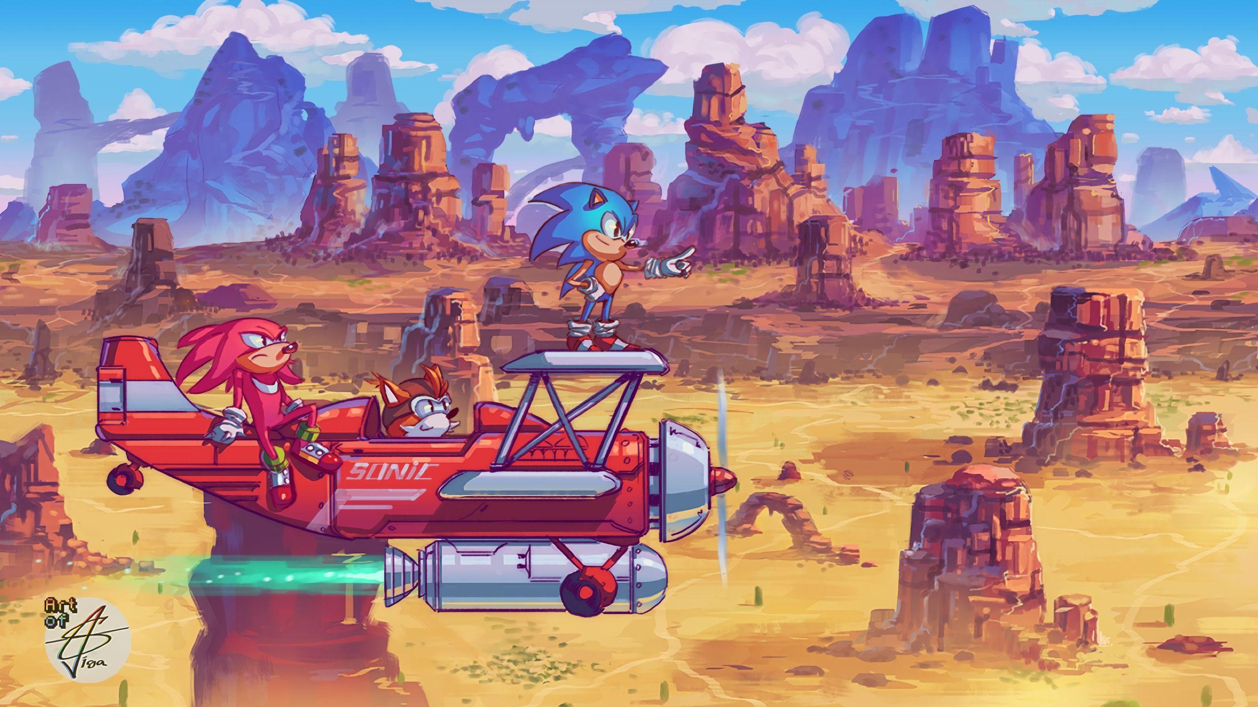 2560x1440 Sonic the Hedgehog Miles Tails Prower 1440P Resolution