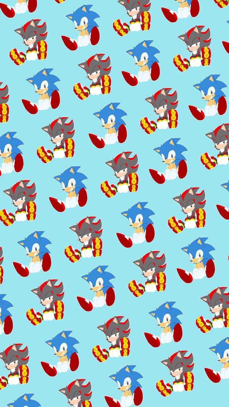 750x1334 Classic Sonic Shadow Wallpaper. Sonic the Hedgehog! Amino