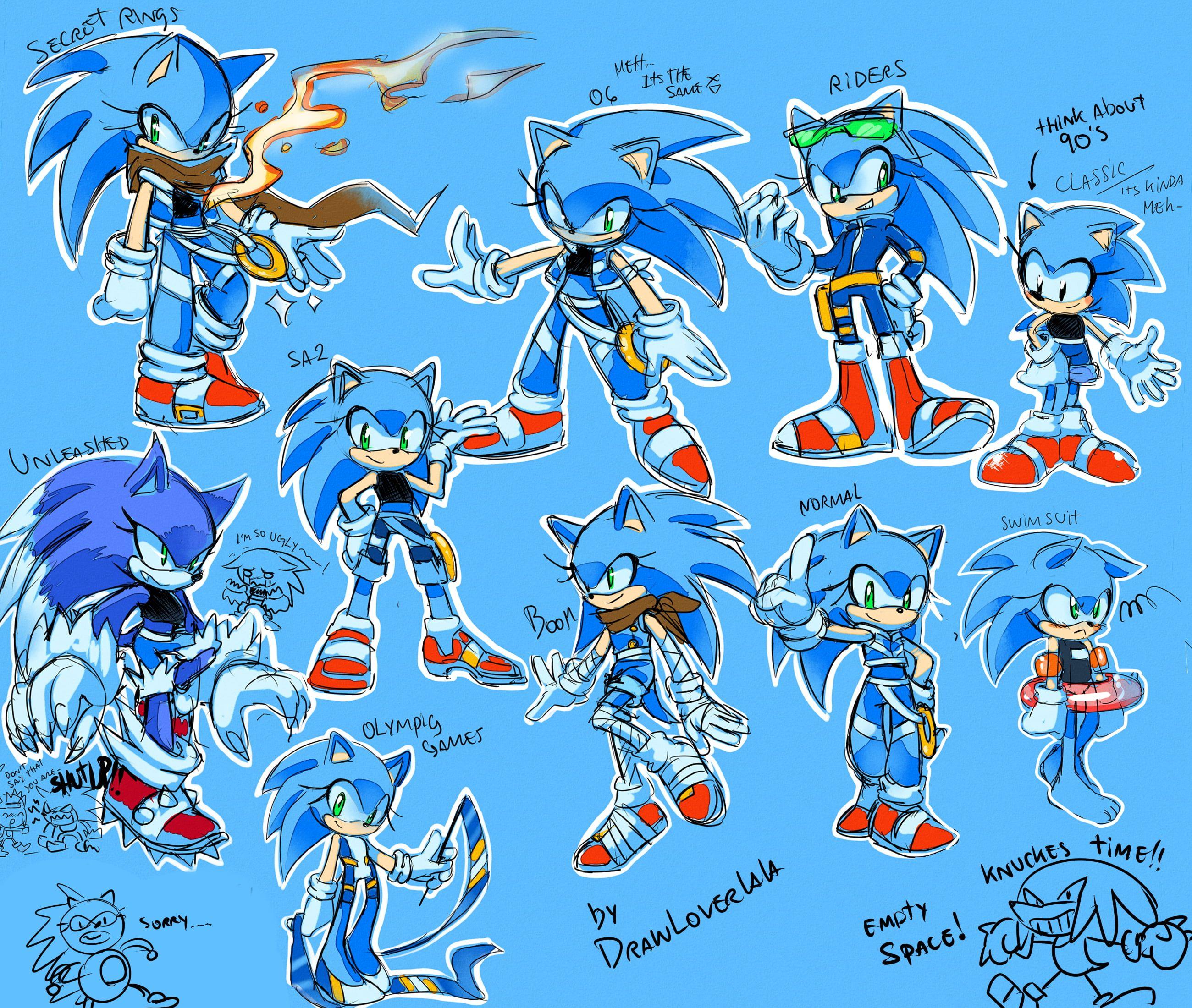 2600x2200 Blue and red Mickey Mouse print textile, Sonic, Sonic the Hedgehog