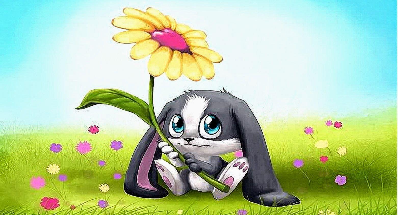 Cartoon Rabbit Wallpapers Top Free Cartoon Rabbit Backgrounds Wallpaperaccess