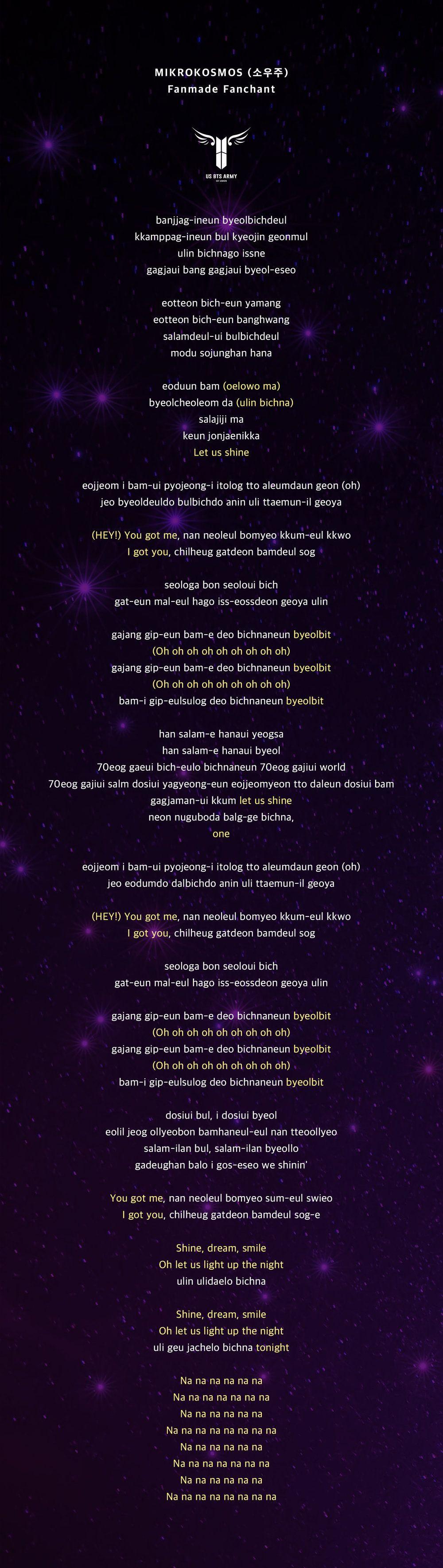 1000x3538 Mikrokosmos lyrics bts