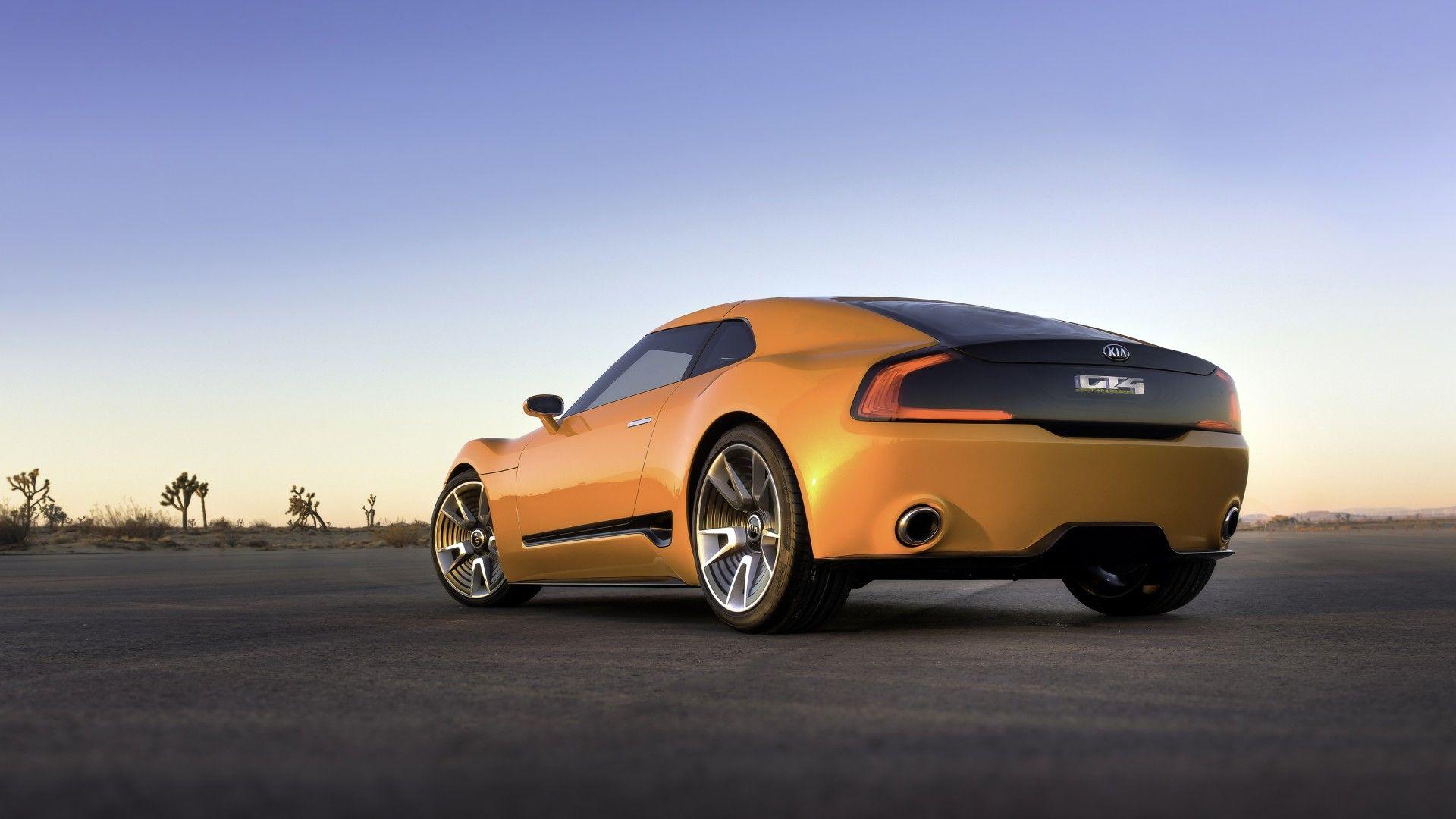 1920x1080 Wallpaper Kia GT4 Stinger, concept, supercar, luxury cars, sports