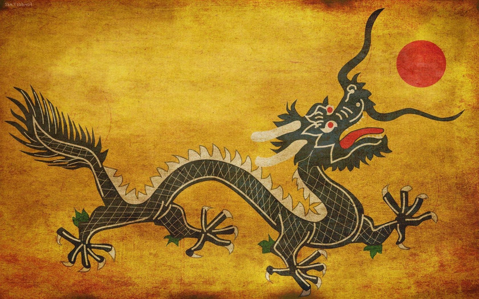 1680x1050 China dragon wallpaper