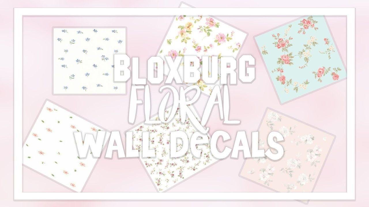 Bloxburg: Decal Codes / IDs. Aesthetic, Black & White, Boho, Floral & More,  Roblox Bloxburg HD wallpaper