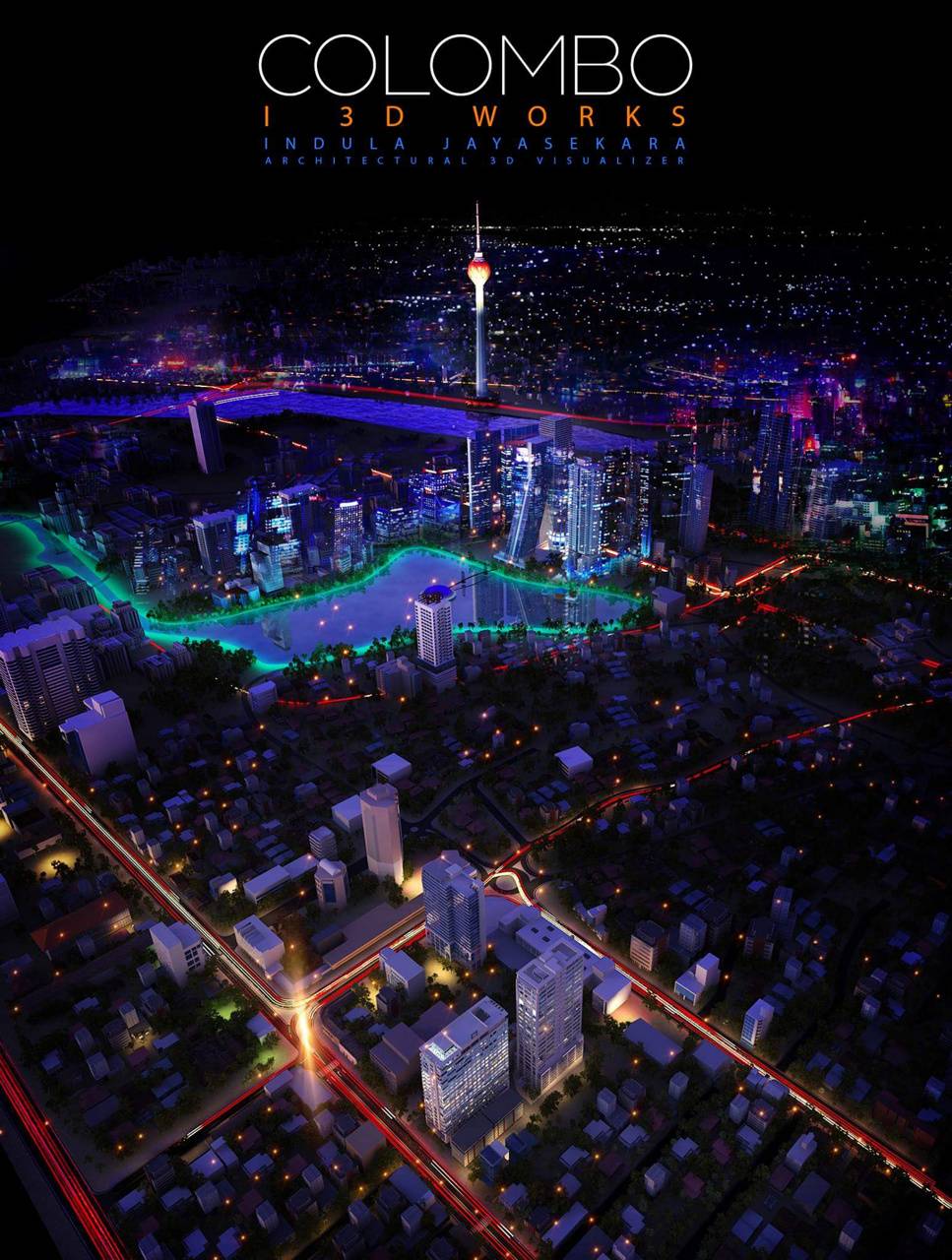 967x1280 City Life Colombo wallpaper