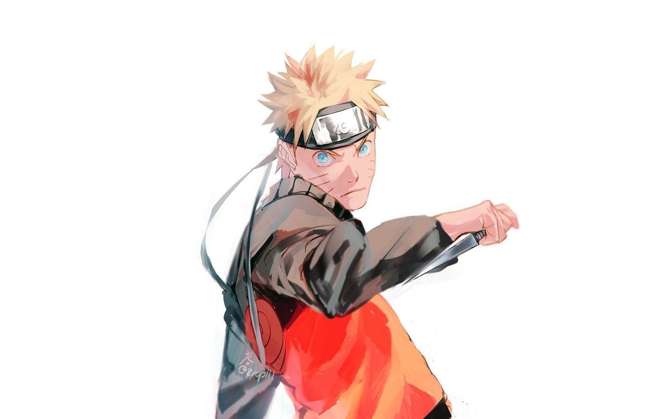 1332x850 Wallpaper guy, Naruto, Naruto, kunai, Naruto Uzumaki image
