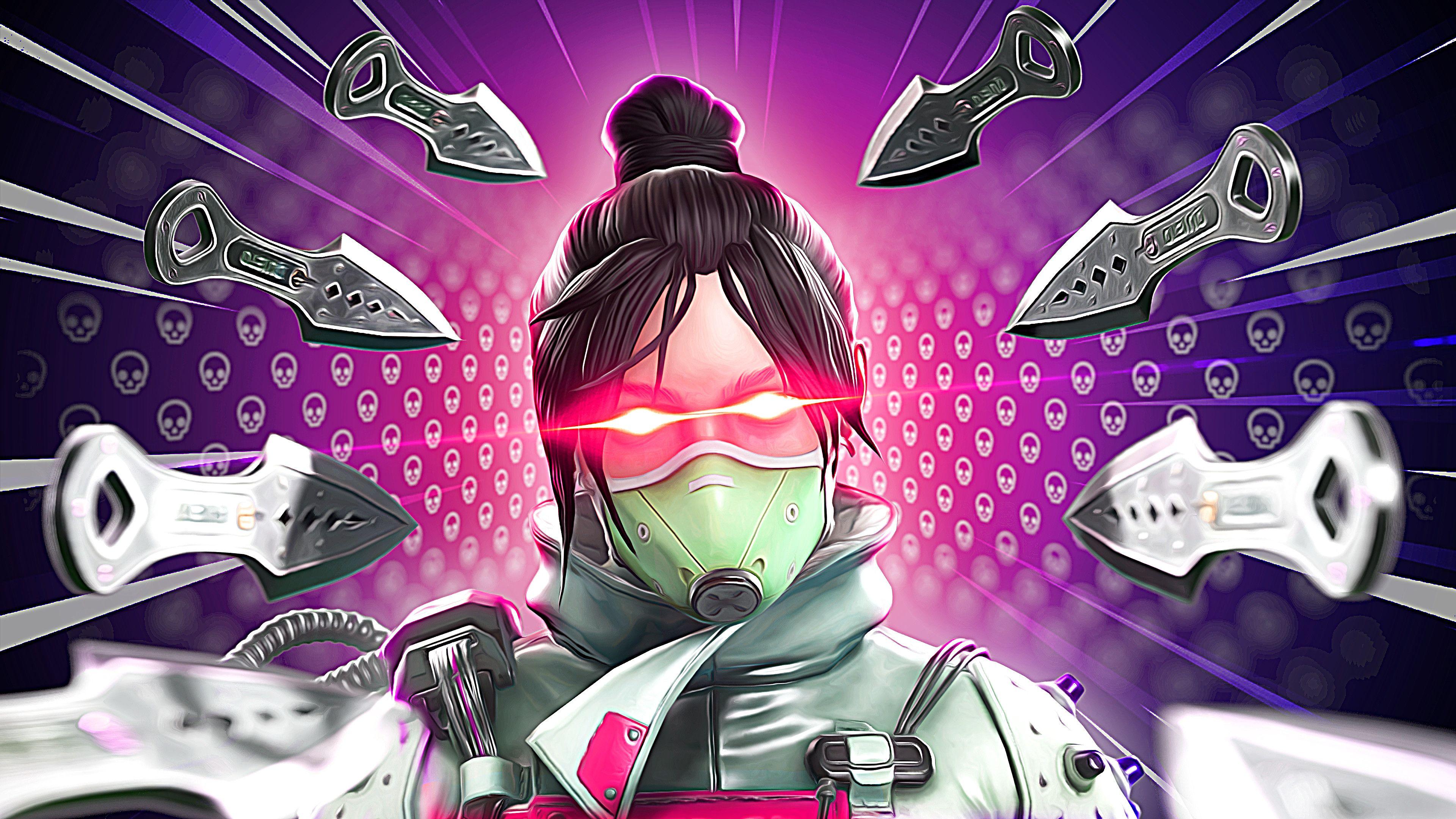3840x2160 Apex Legends Wraith Kunai Heirloom 4K Wallpaper