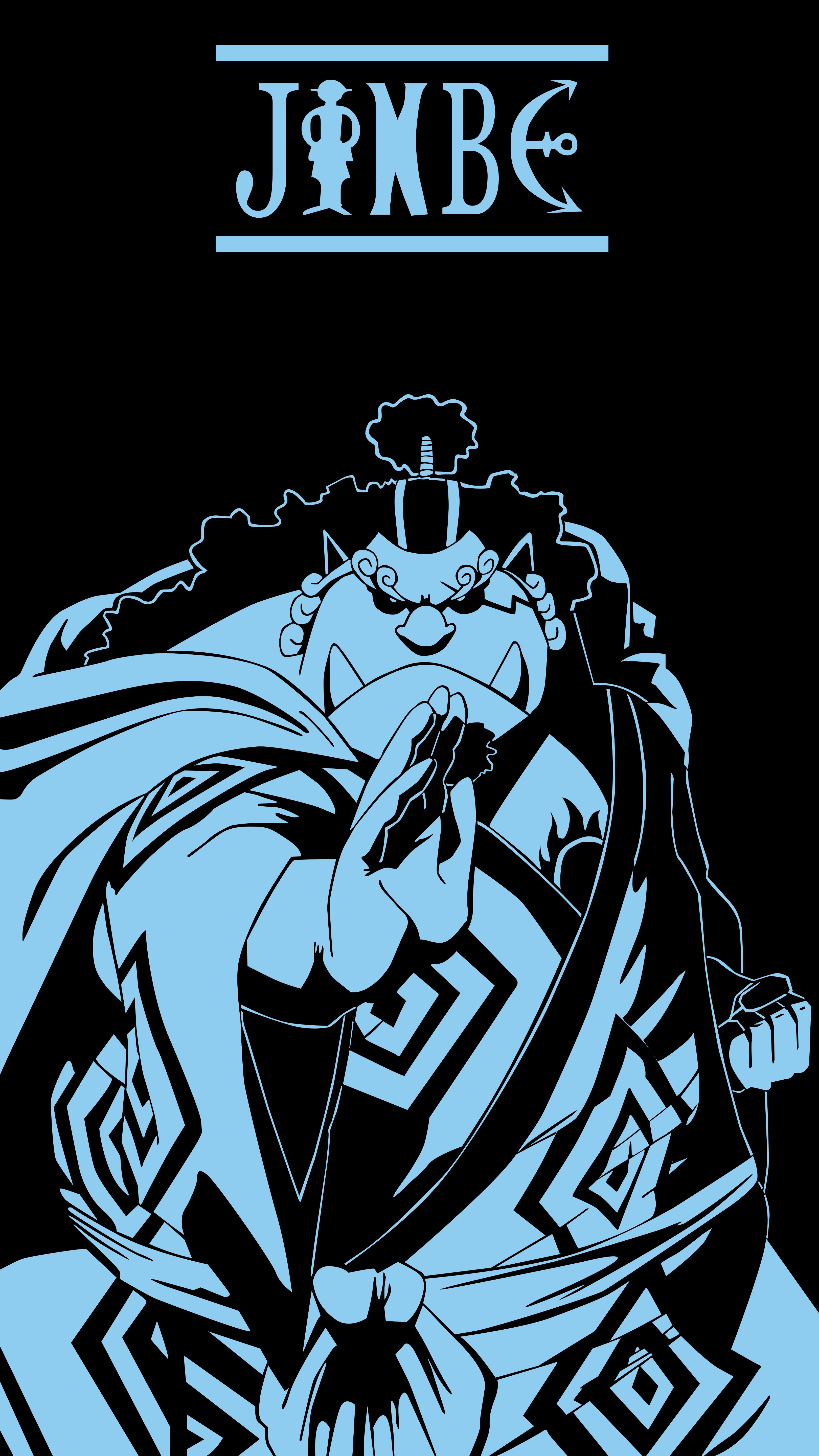 Jinbe One Piece: Red 4K Wallpaper iPhone HD Phone #9741h