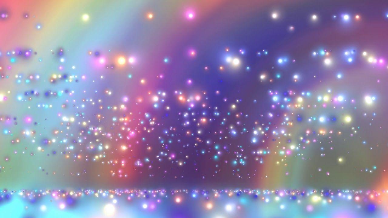 1280x720 8K Colorful Rainbow Stars View 4320p #AAVFX SPAKLING Moving