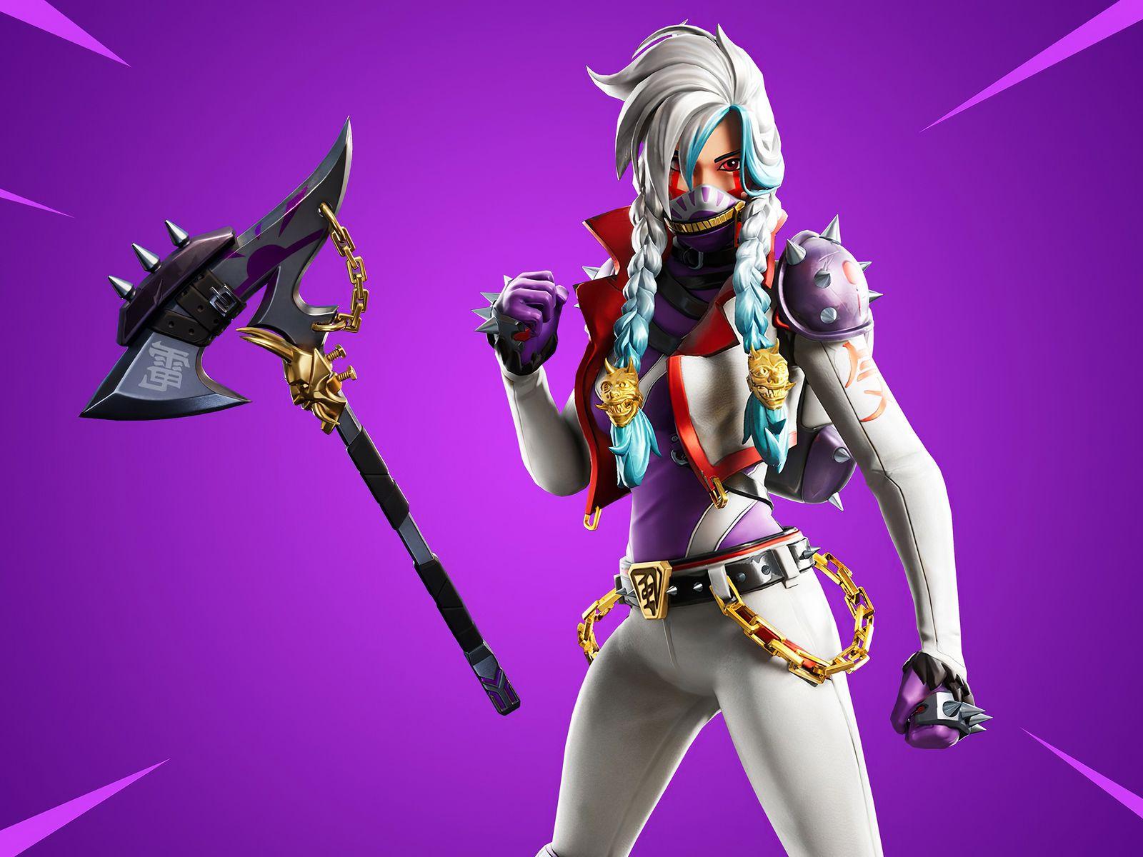 1600x1200 Chained Cleaver Pickaxe Fortnite Chapter 2 1600x1200