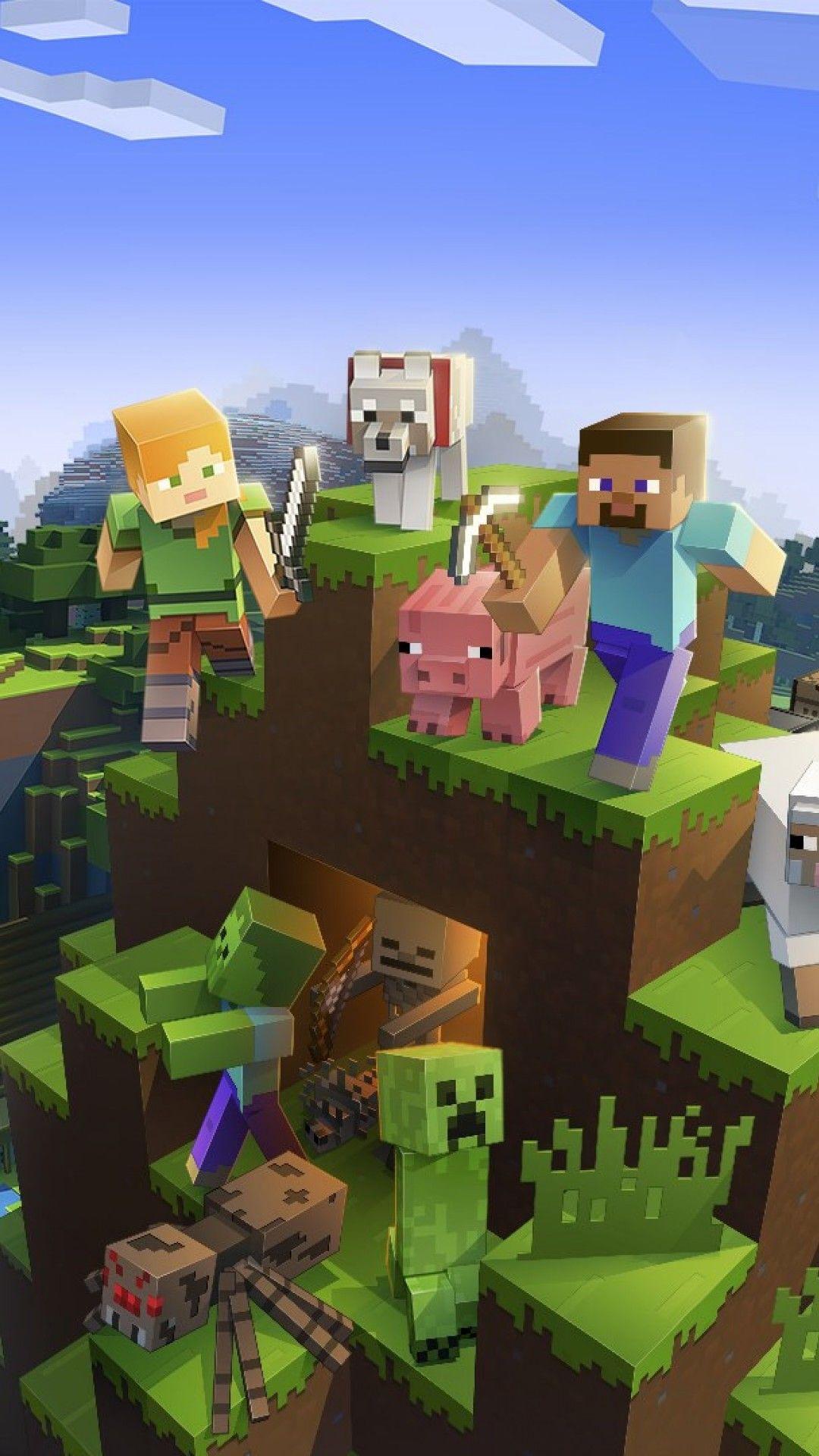 1080x1920 Google Android - iPhone Minecraft - Hình nền HD