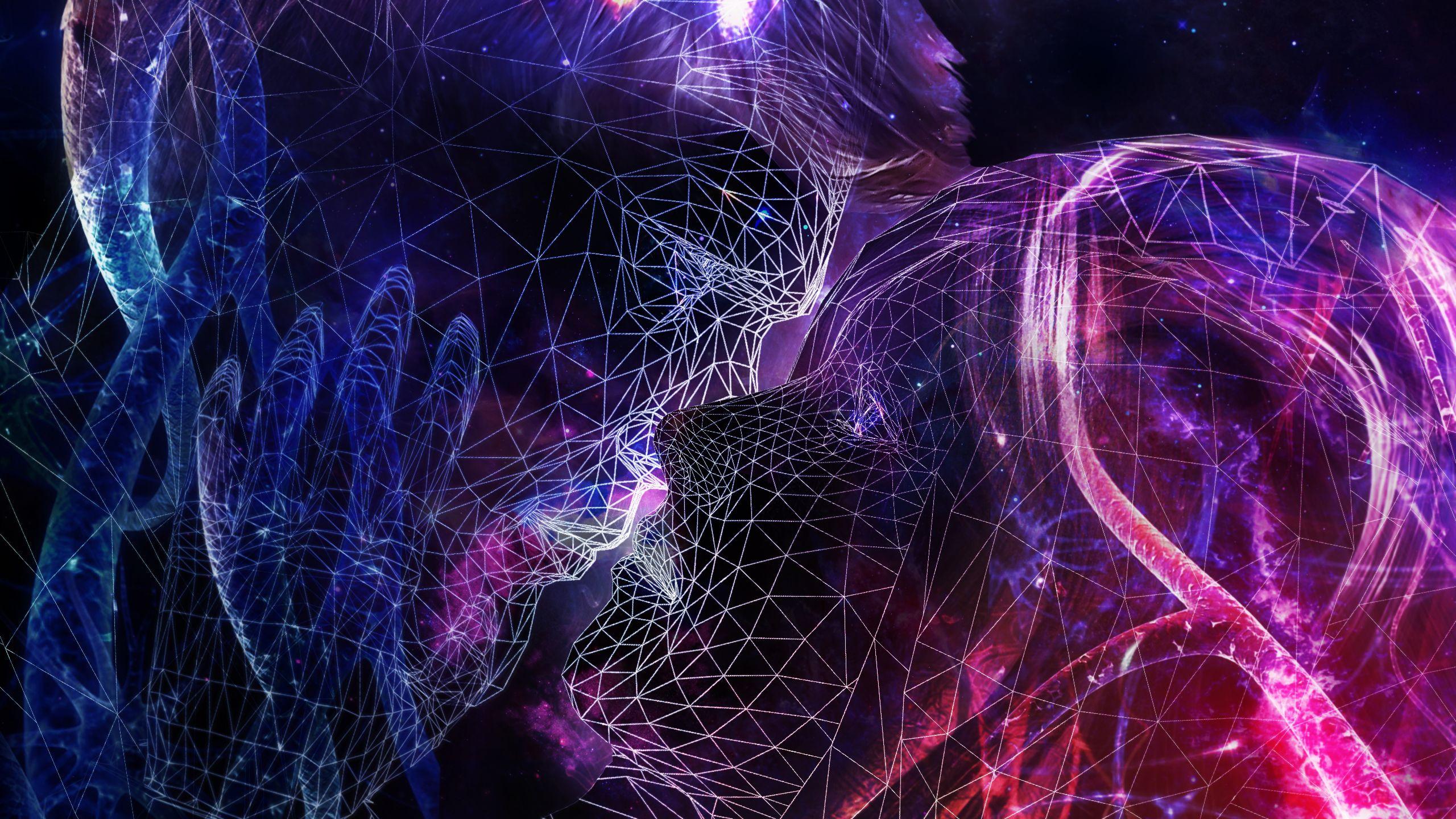 2560x1440 Cosmic love
