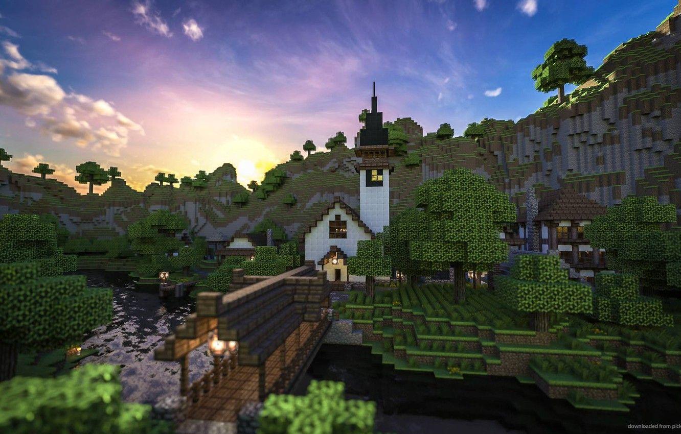 Minecraft House Wallpapers - Top Free Minecraft House Backgrounds ...