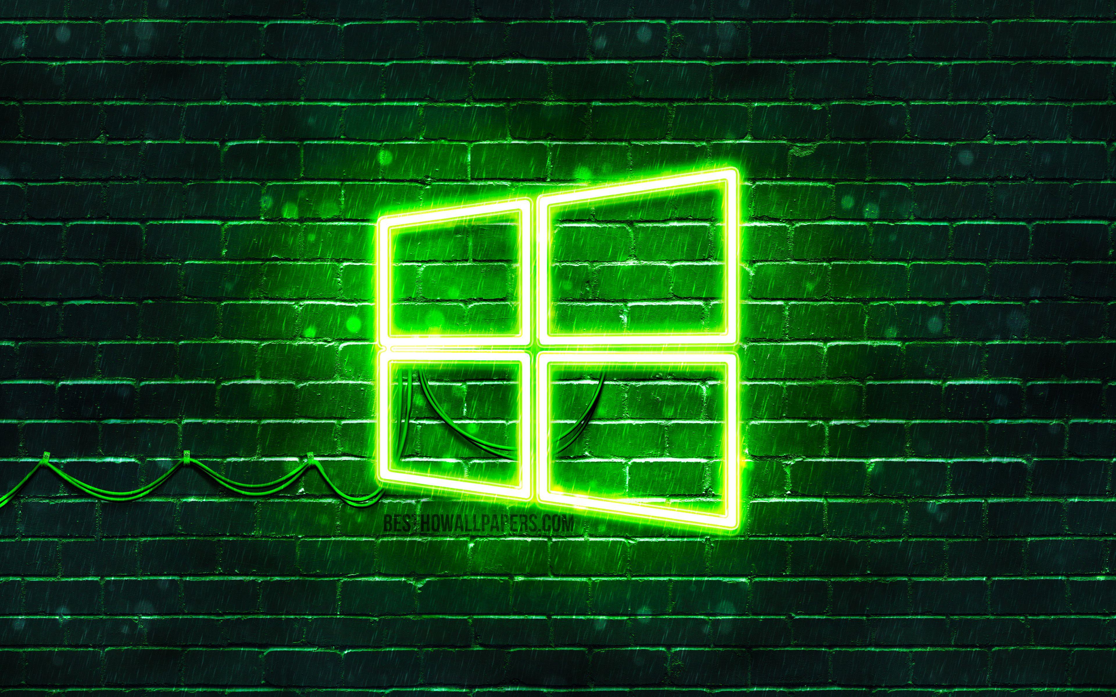 Windows 11 Dark Green Wallpaper