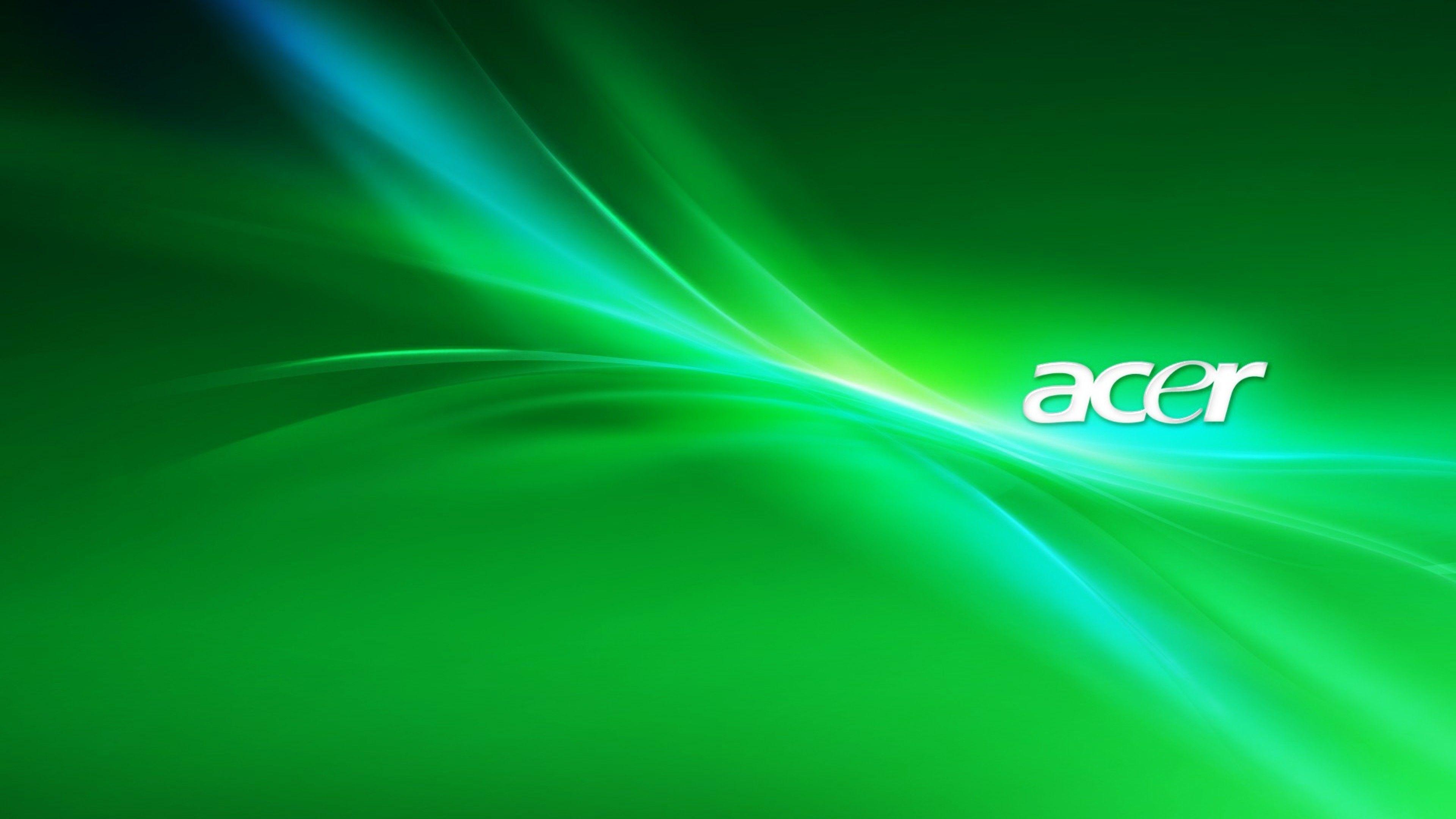 3840x2160 Green, Line, Windows Acer, Acer Aspire One HD Wallpaper