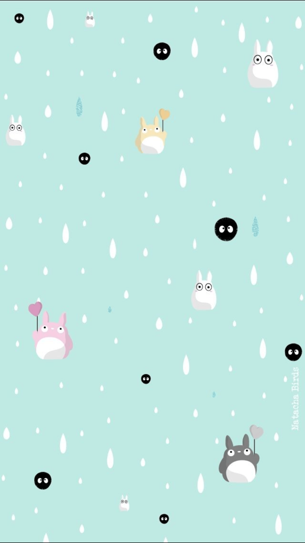 Totoro Phone Wallpapers  Top Free Totoro Phone Backgrounds   WallpaperAccess