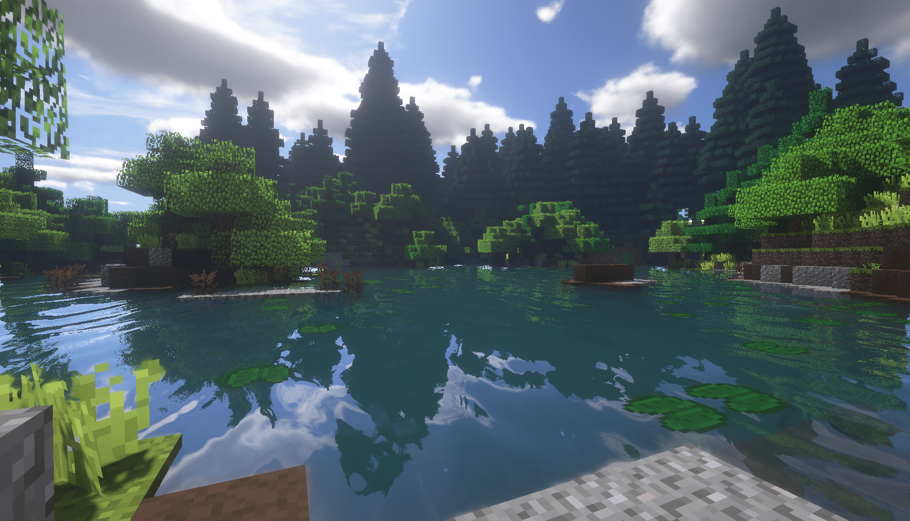 1844x1057 Gần đây tôi đã tạo thêm một số hình nền minecraft trong phần bình luận