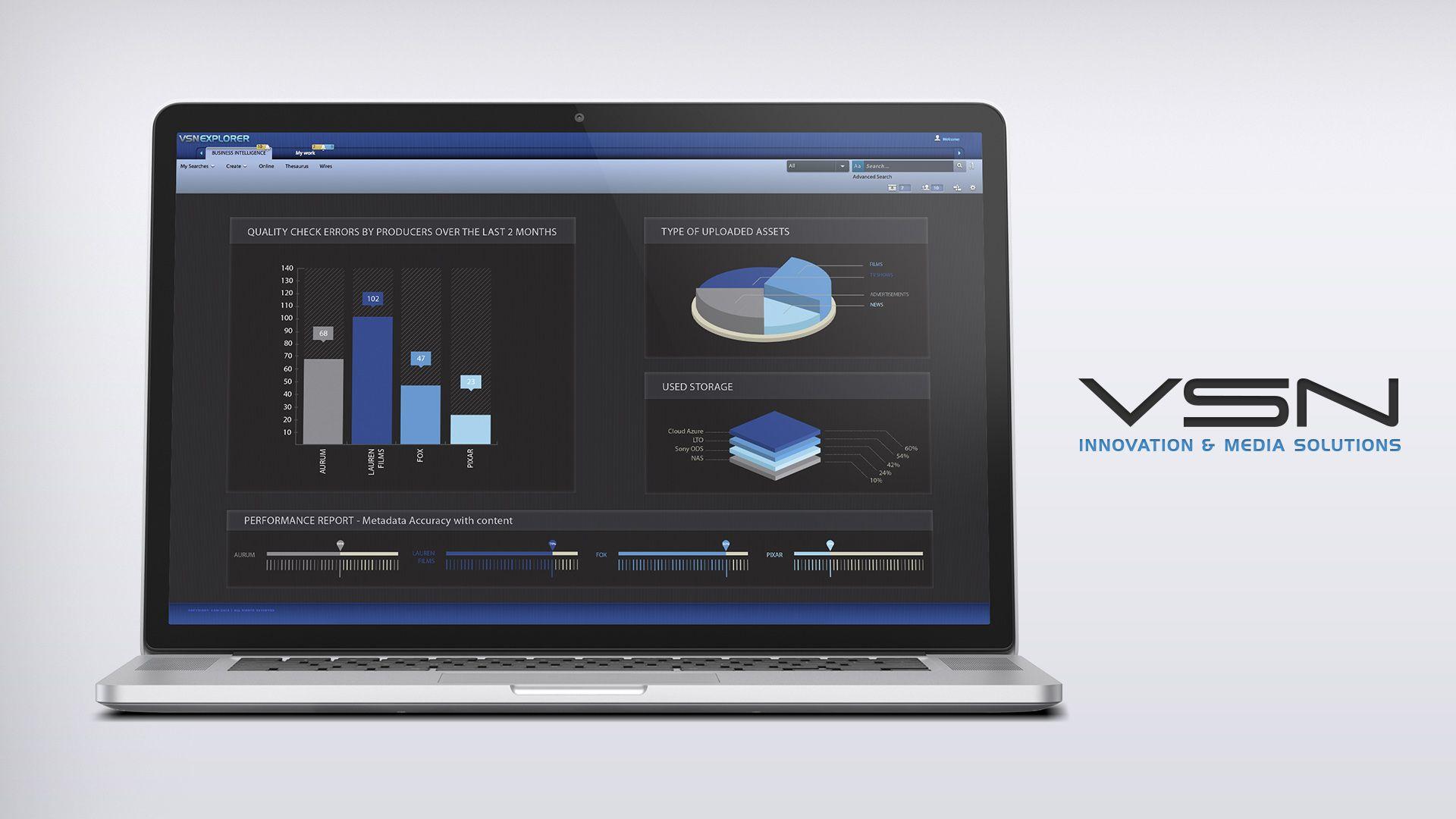 1920x1080 VSNEXPLORER Business Intelligence: smarter Media Management