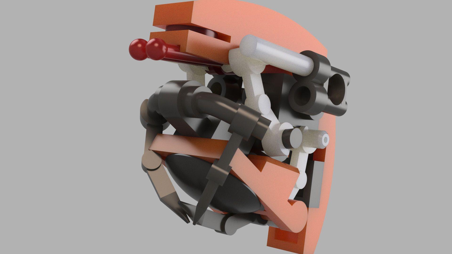 1920x1080 Droideka Lego. Autodesk Online Gallery