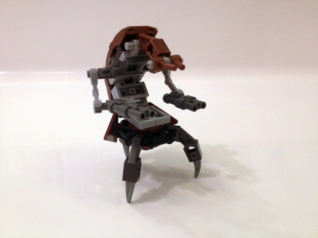 1024x768 Lego minifig scale Destroyer Droid (Droideka) MOC. My MOC o