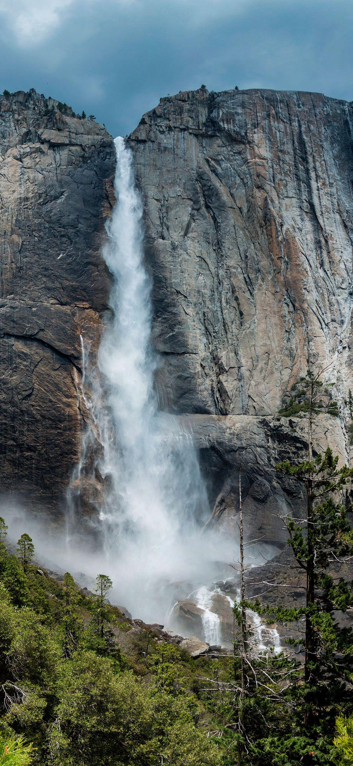1125x2436 Waterfall Wallpaper for iPhone X, 6