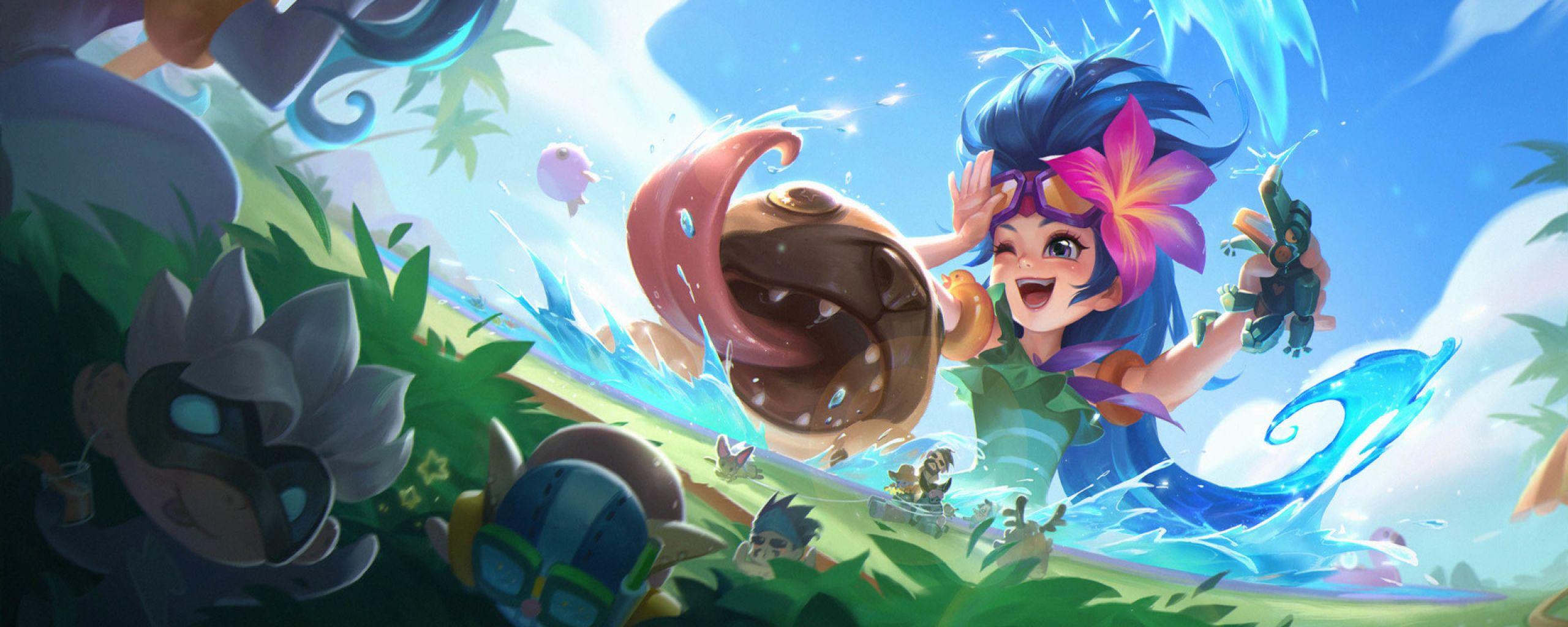 2560x1024 Zoe in League of Legends 2560x1024 Resolution Wallpaper