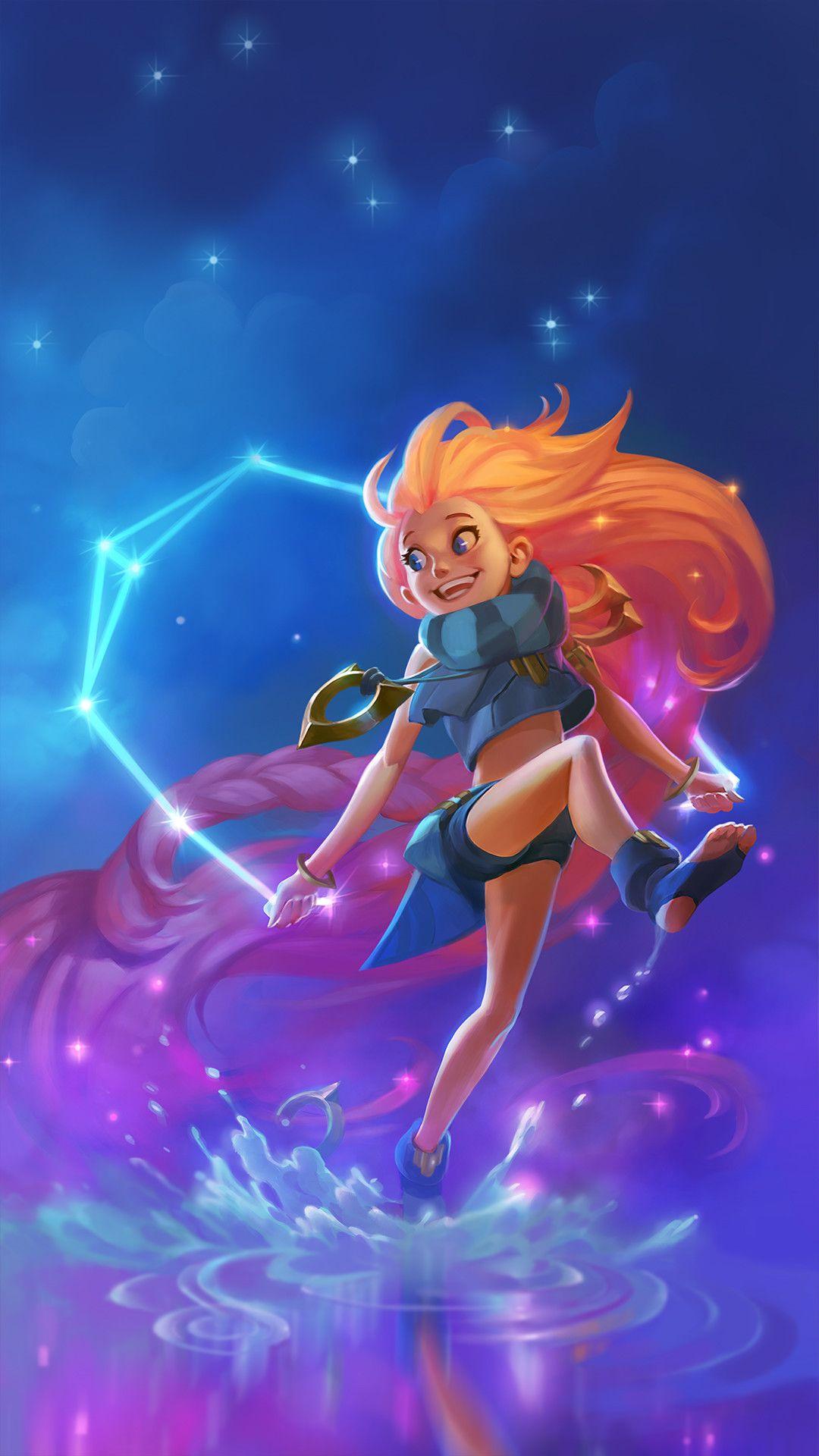 Zoe LoL Splash Art 4K Wallpaper #650