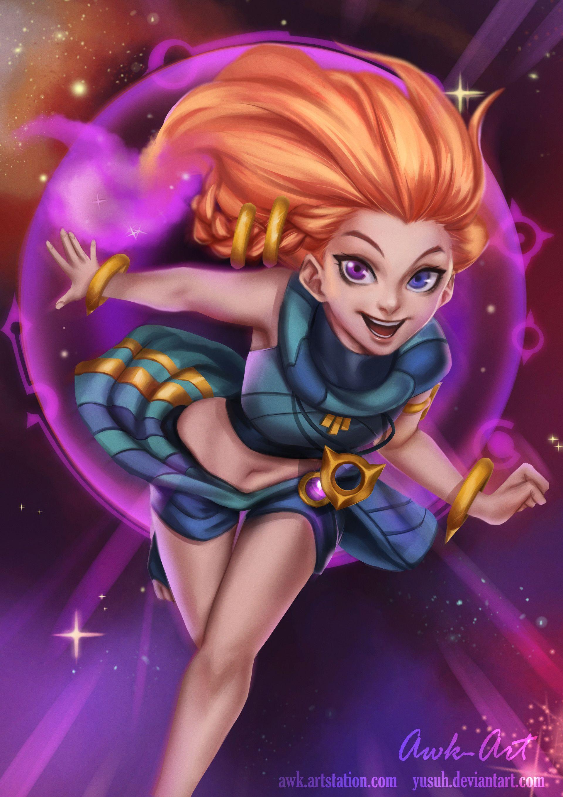 1920x2716 Zoe by awk HD Wallpaper Background Fan Art Artwork League of Legends lol. League of legends, Desenhos, Fanart