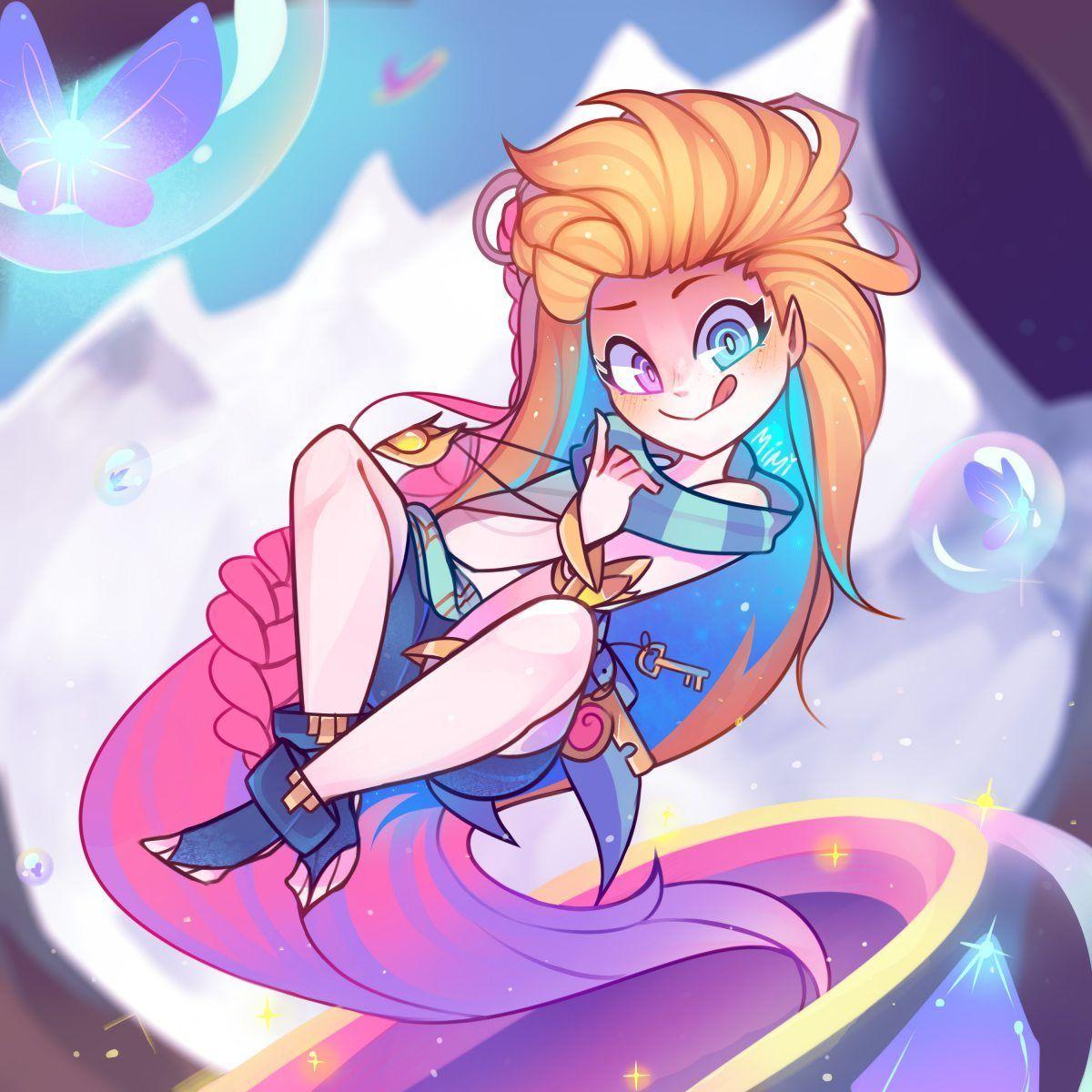 1200x1200 Zoe by mimi HD Wallpaper Background Fan Art Artwork League