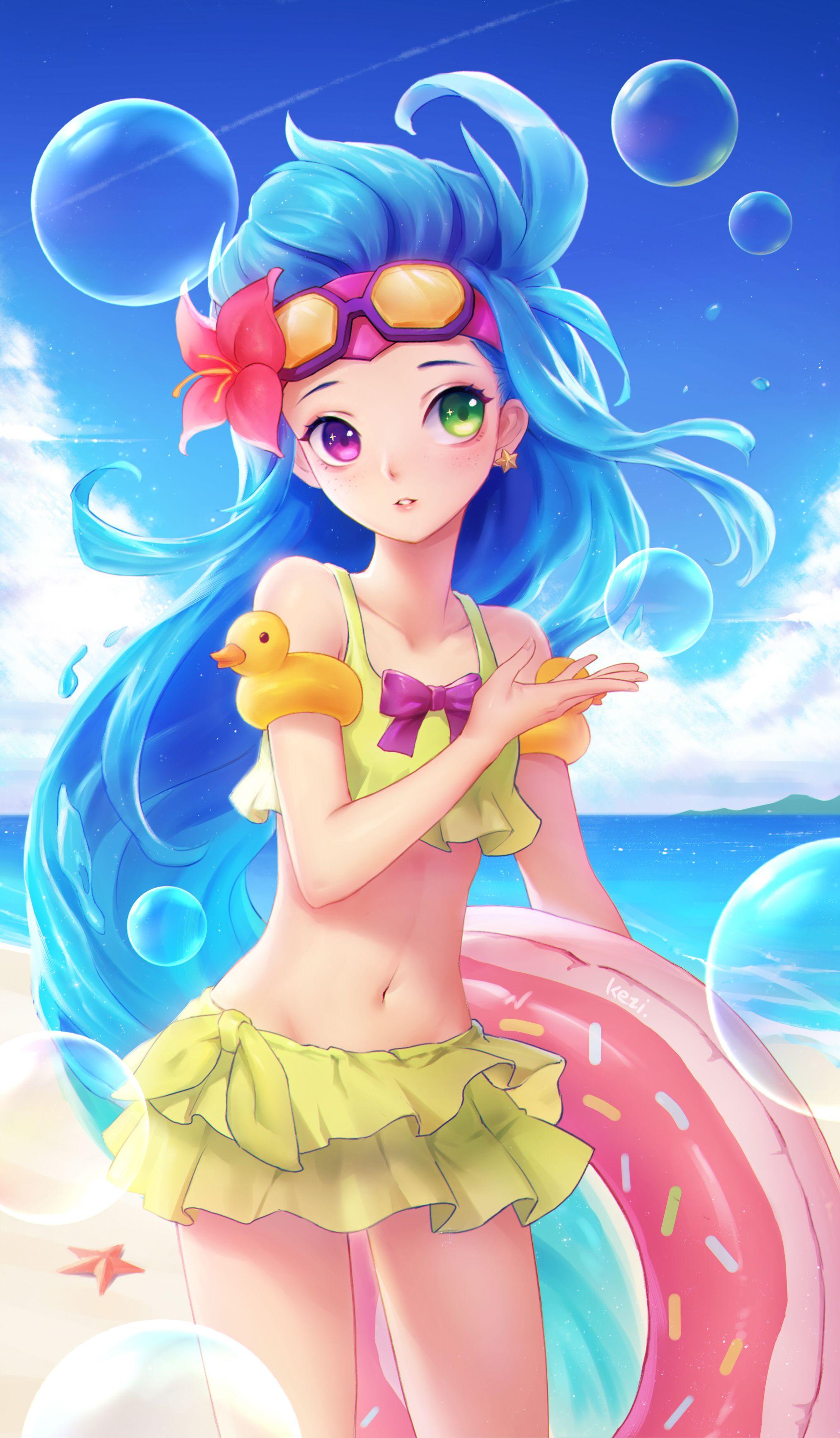 2026x3465 Zoe (League of Legends) Anime Image Board
