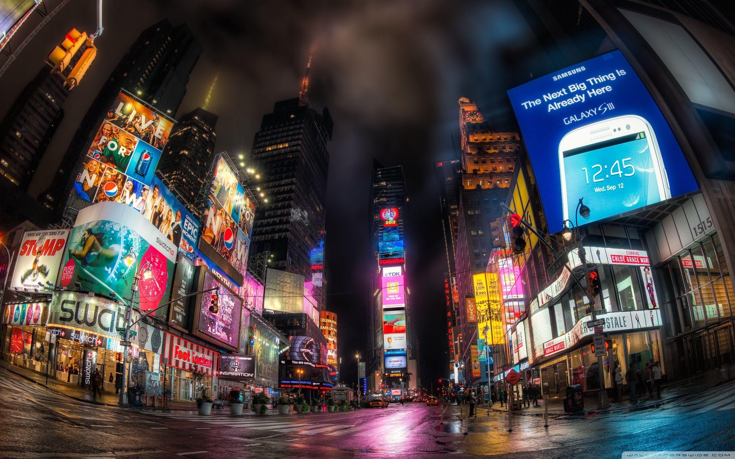 Times Square Night Wallpaper