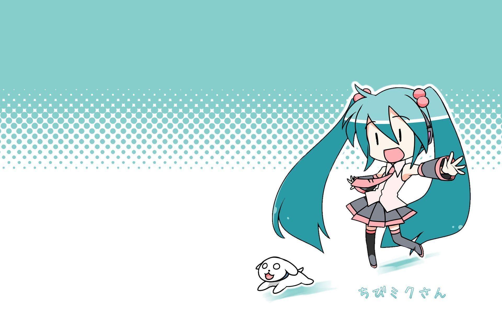 Chibi Hatsune Miku Wallpapers - Top Những Hình Ảnh Đẹp