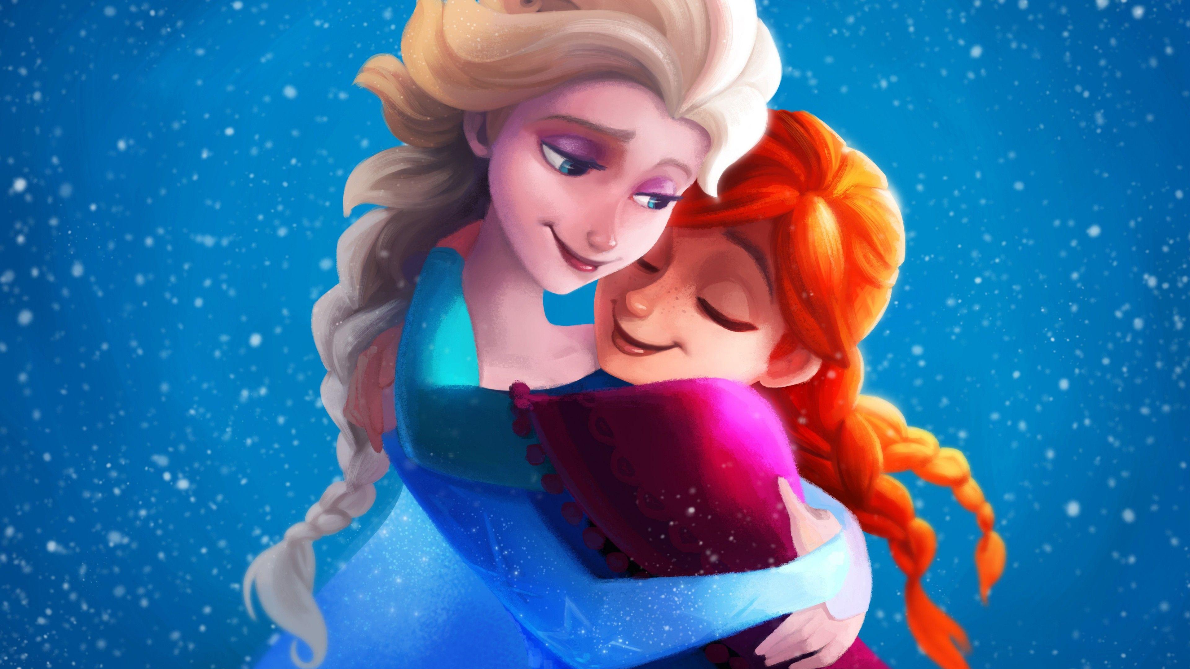 3840x2160 Frozen Wallpaper