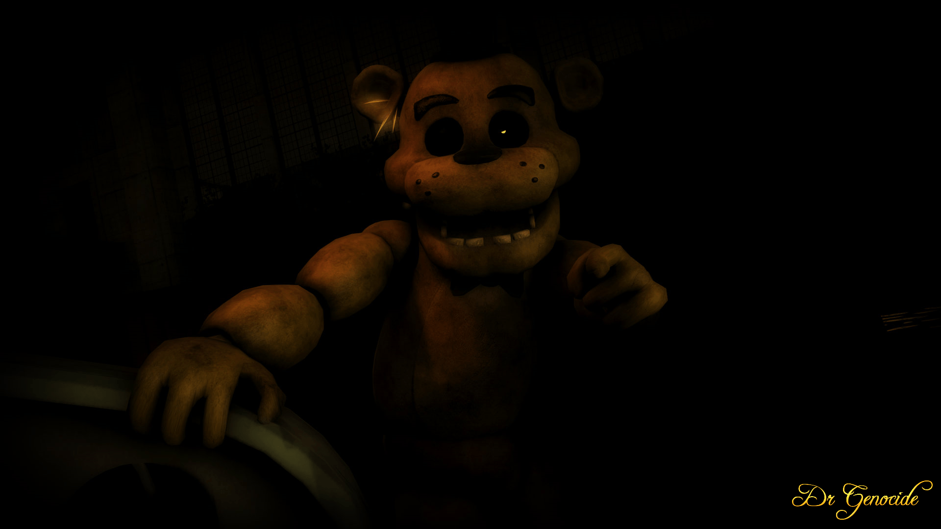 1920x1080 Free download FNAF Golden Freddy Wallpaper