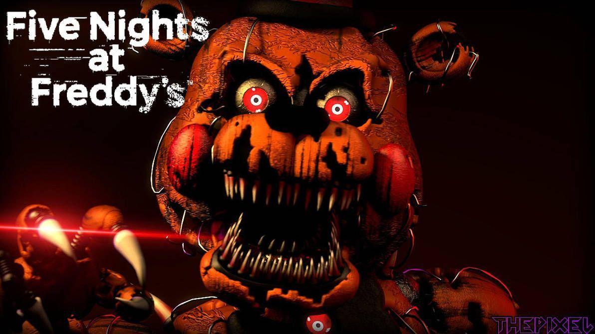 1192x670 Nightmare All Five Nights At Freddy S Characters Adventures of Lolo
