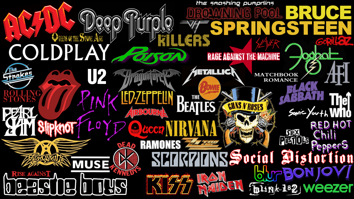 70 Rock Bands Wallpaper Illustrations RoyaltyFree Vector Graphics  Clip  Art  iStock