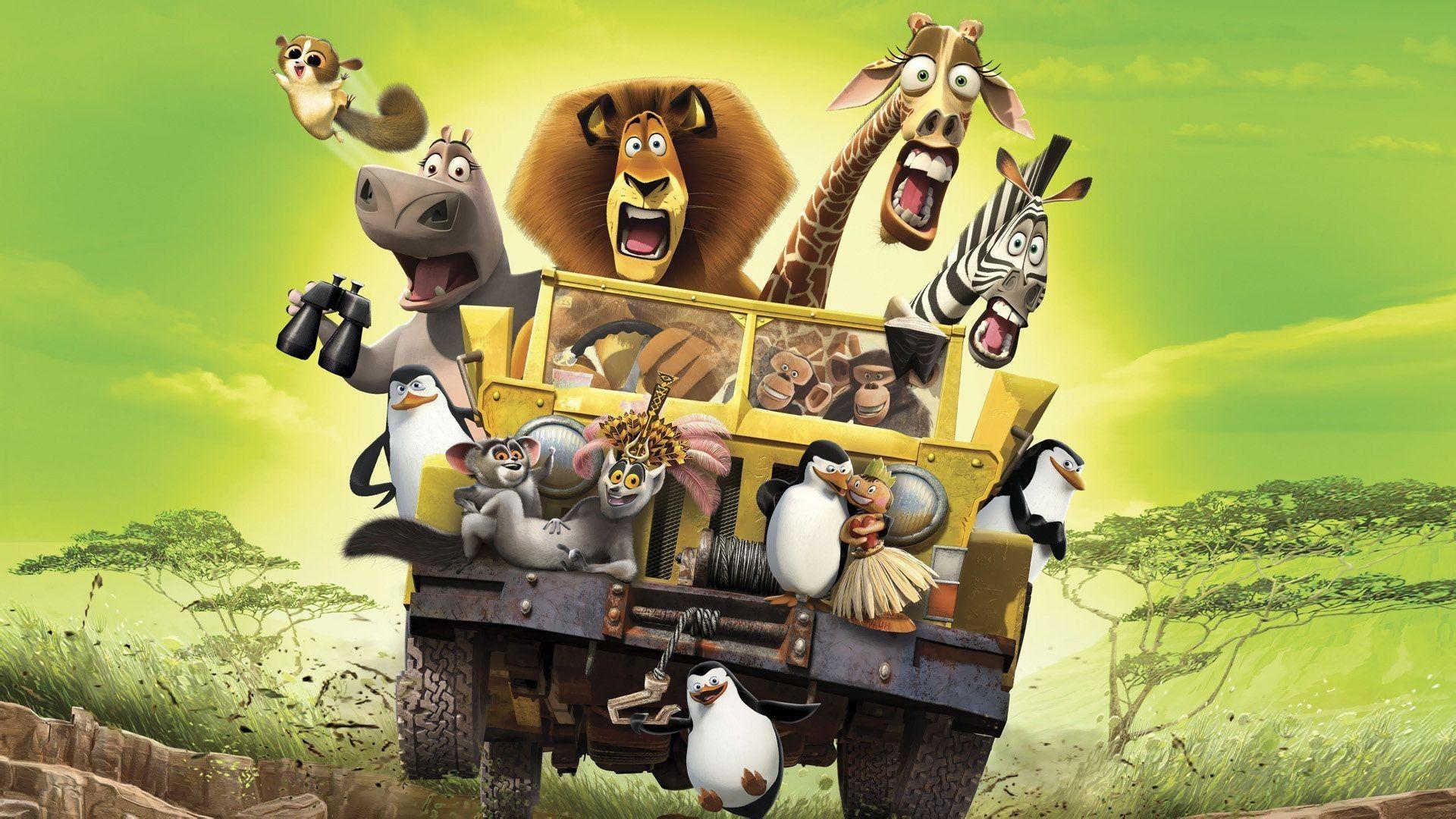 Madagascar Cartoon Wallpapers - Top Free Madagascar Cartoon Backgrounds ...